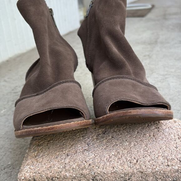 Ugg Valencia Brown peep toe - Picture 6 of 11
